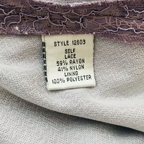 Nordstrom’s Patra Lavender Lace Cocktail Dress - Picture 6 of 7